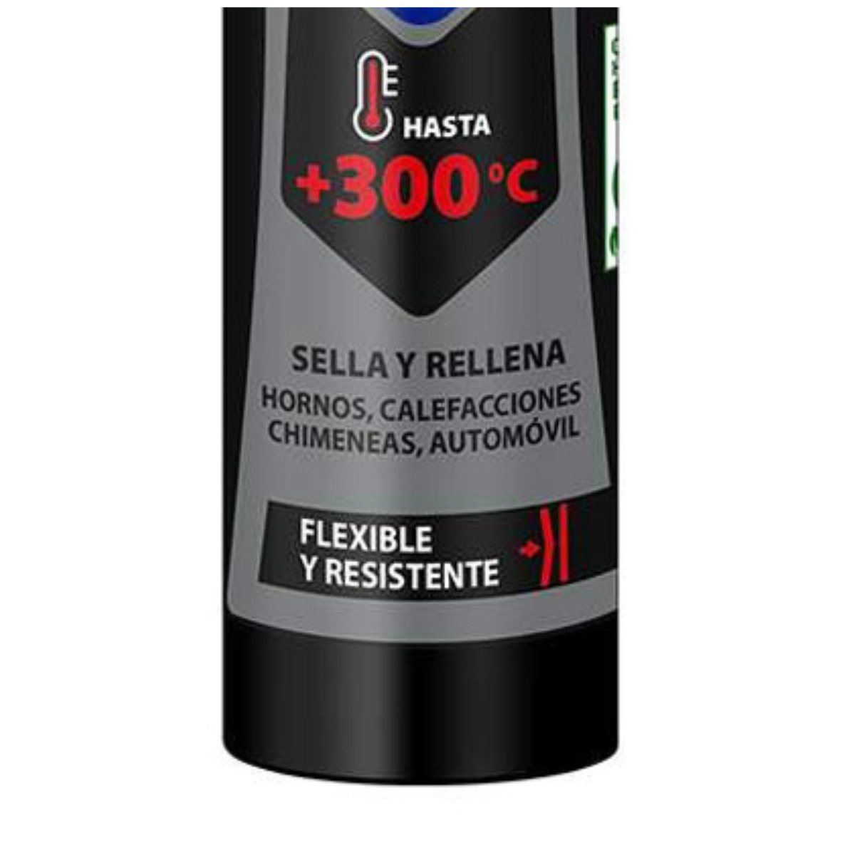 Silicona Alta Temperatura Negra 280 cc