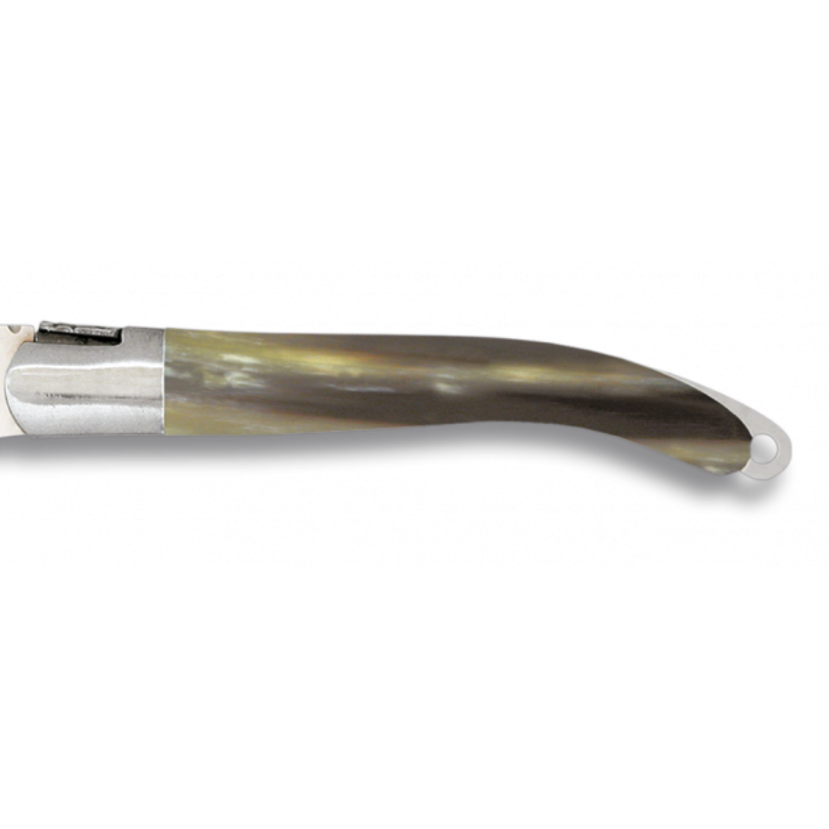 Navaja Laguiole asta de toro – hoja 6 cm – elegancia clásica