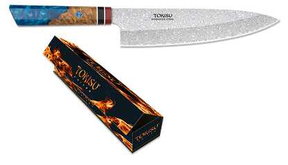 CUCHILLO HOJA DAMASCO