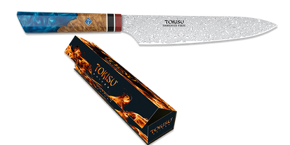 CUCHILLO HOJA DAMASCO