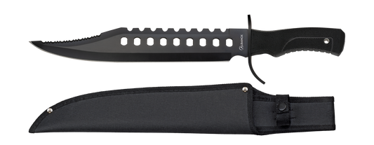Cuchillo táctico negro