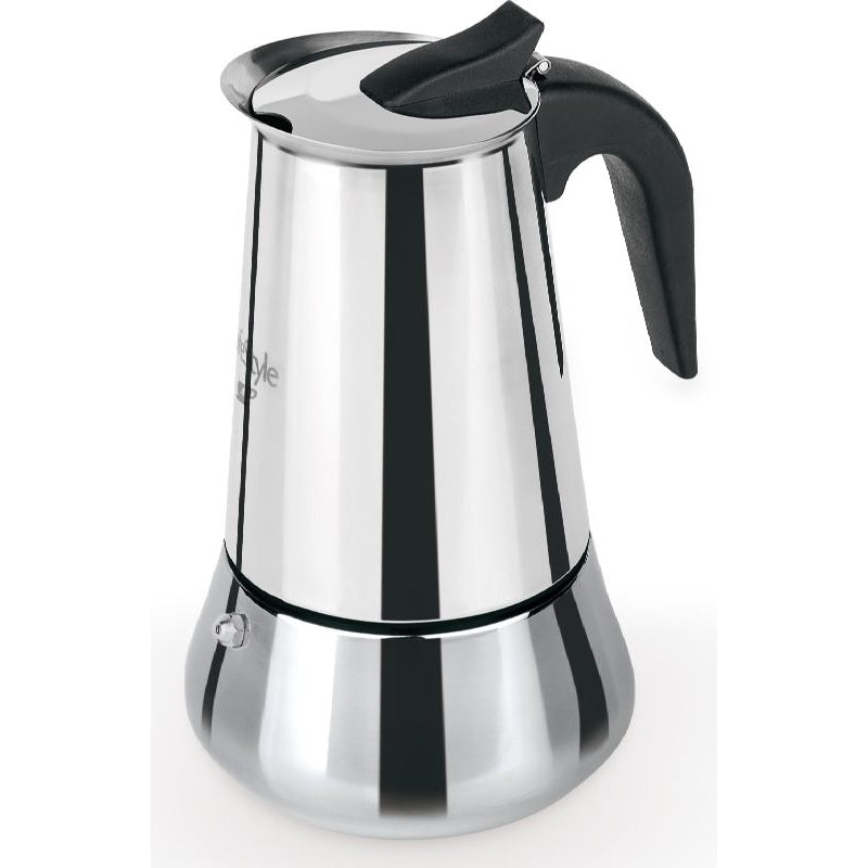 Cafetera inox Lifestyle de  4 a 12 tazas para inducción