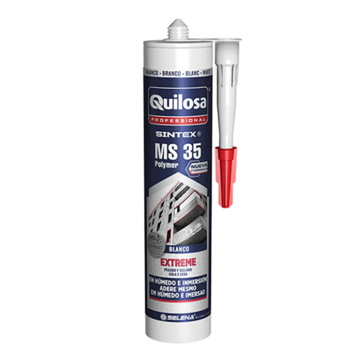 Polímero MS 35 Extreme 300 ml – Blanco y Gris