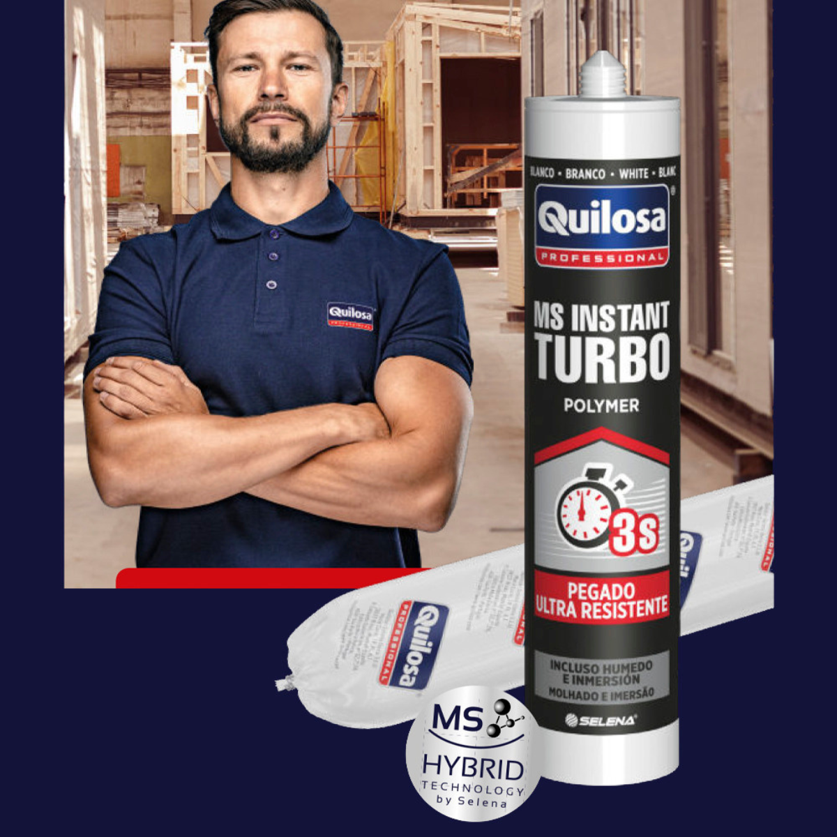Polímero MS Instant Turbo 3 Seg 280 ml