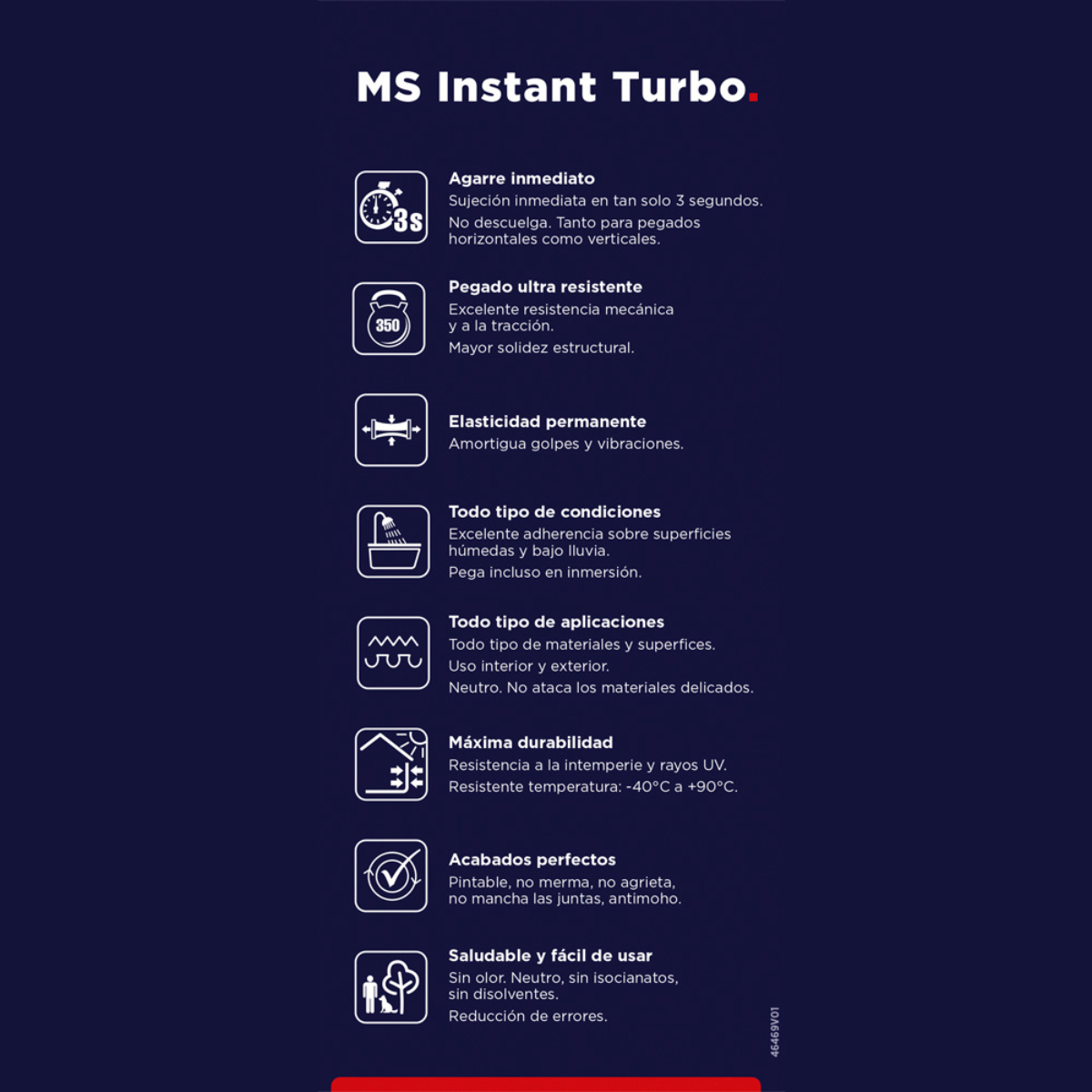 Polímero MS Instant Turbo 3 Seg 280 ml