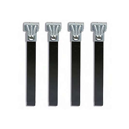 Pata de somier – juego de 4 unidades – 25 cm