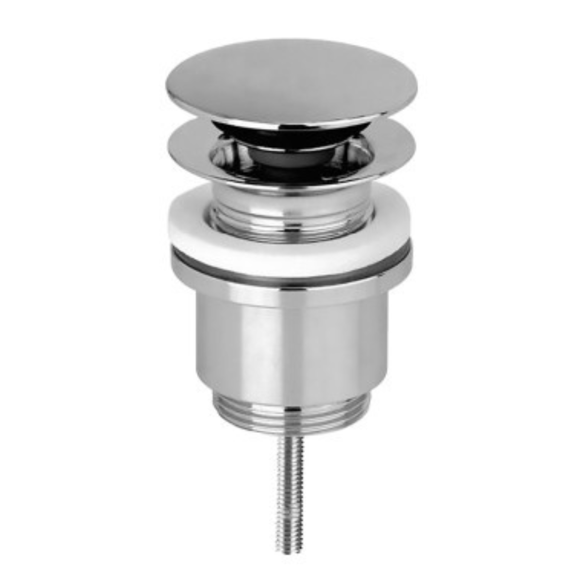 Válvula click-clack para lavabo – tapón grande