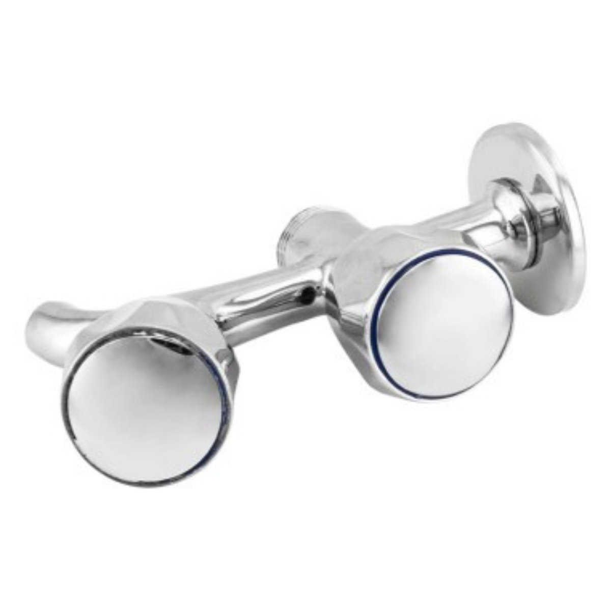 Grifo doble para lavadora – 1/2” x 3/4”