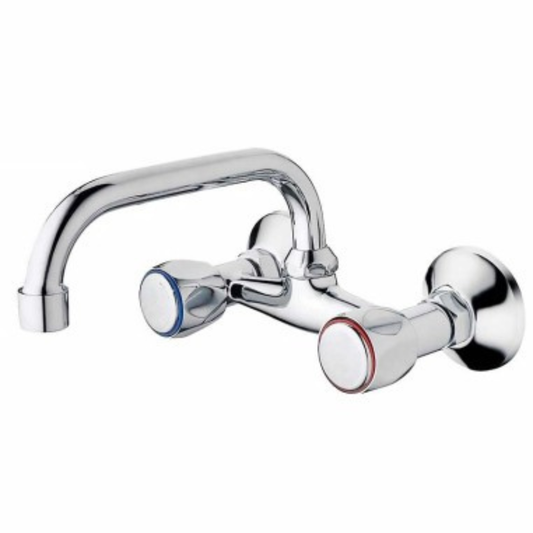 Monomando fregadero pared caño alto Classic – 90–130 mm