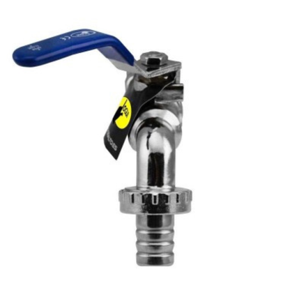 Grifo jardín con adaptador para manguera – 1/2” x 3/4”