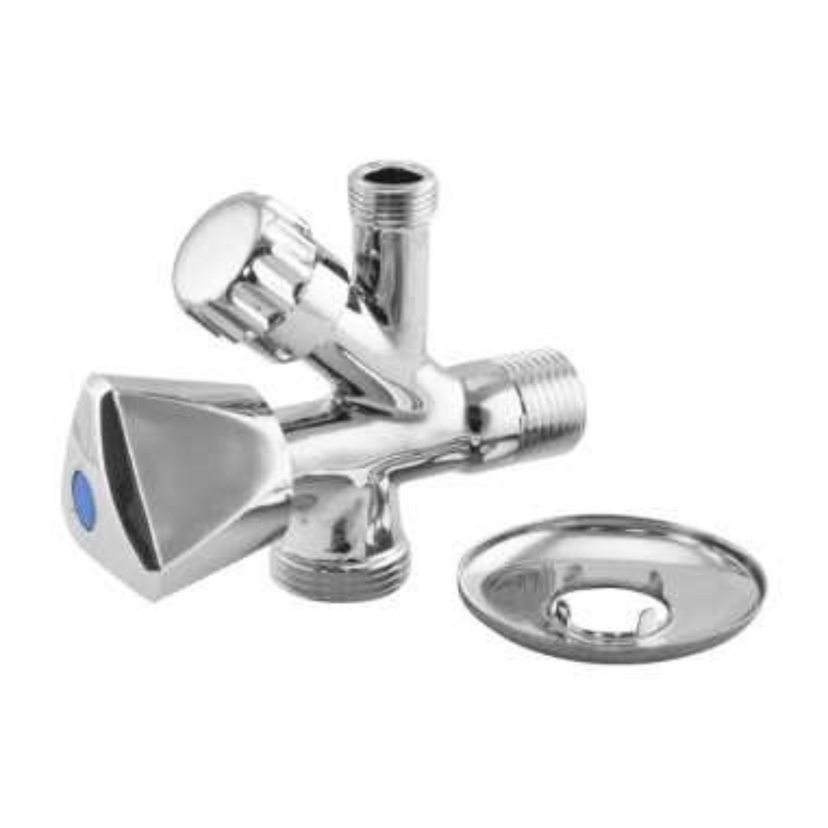 Grifo combinado para lavadora y lavavajillas – 1/2” x 3/4” x 3/8”