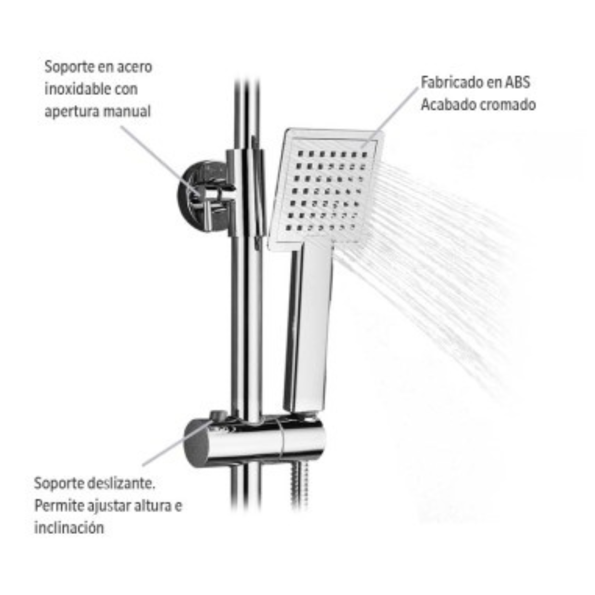 Columna de ducha Alhama