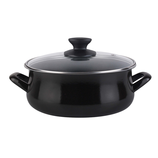 Cacerola Black con tapa - de 16 a 28 cm