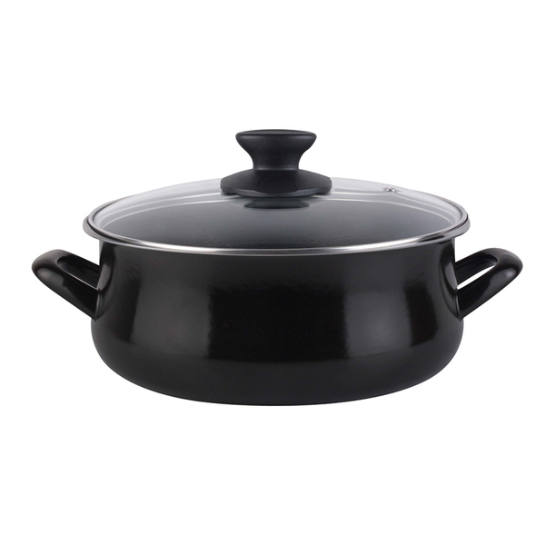 Cacerola Black con tapa - de 16 a 28 cm