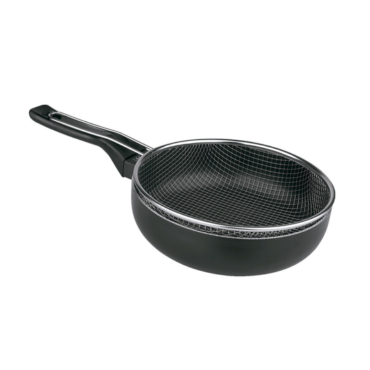 Sartén freidora con cestillo – de 24 a 28 cm