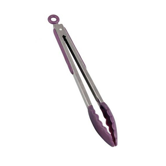 Pinza cocina inoxidable con silicona – 30 cm