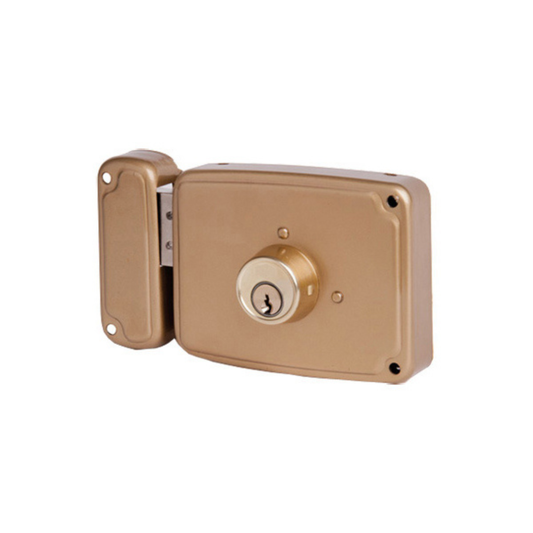 Cerradura de sobreponer 4124 pintada