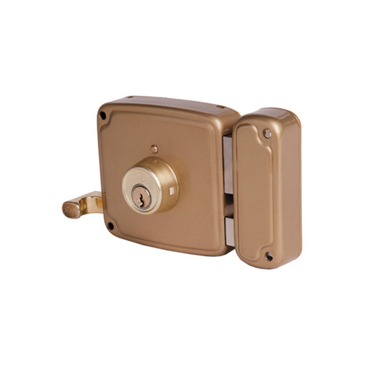 Cerradura de sobreponer 4125 pintada