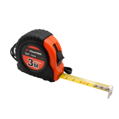 Flexómetro reforzado con goma - 3 m