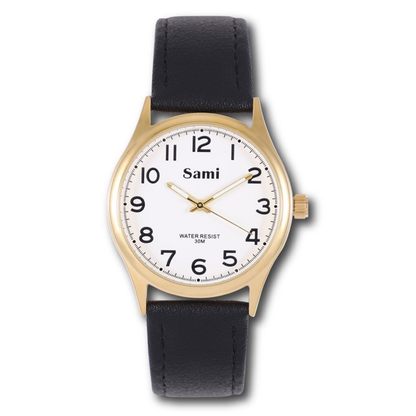 Reloj Sami clásico piel hombre/unisex