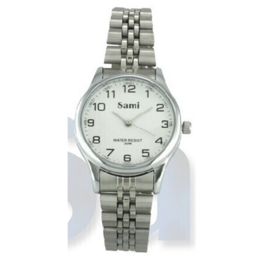 Reloj Sami clásico mujer acero plateado