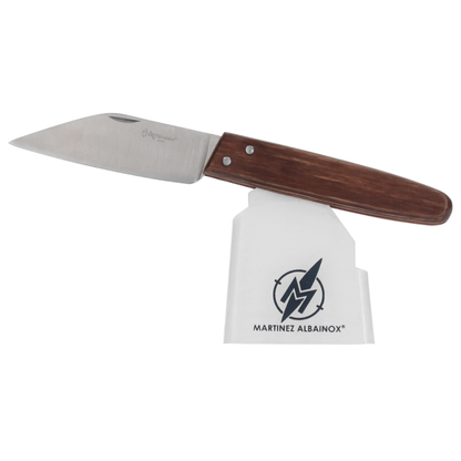 Navaja Extremeña Recta Inox – Mango de Madera - Varias medidas