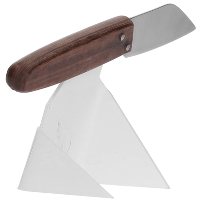 Navaja Extremeña Recta Inox – Mango de Madera - Varias medidas