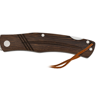 Navaja damasco wengué – hoja 8 cm