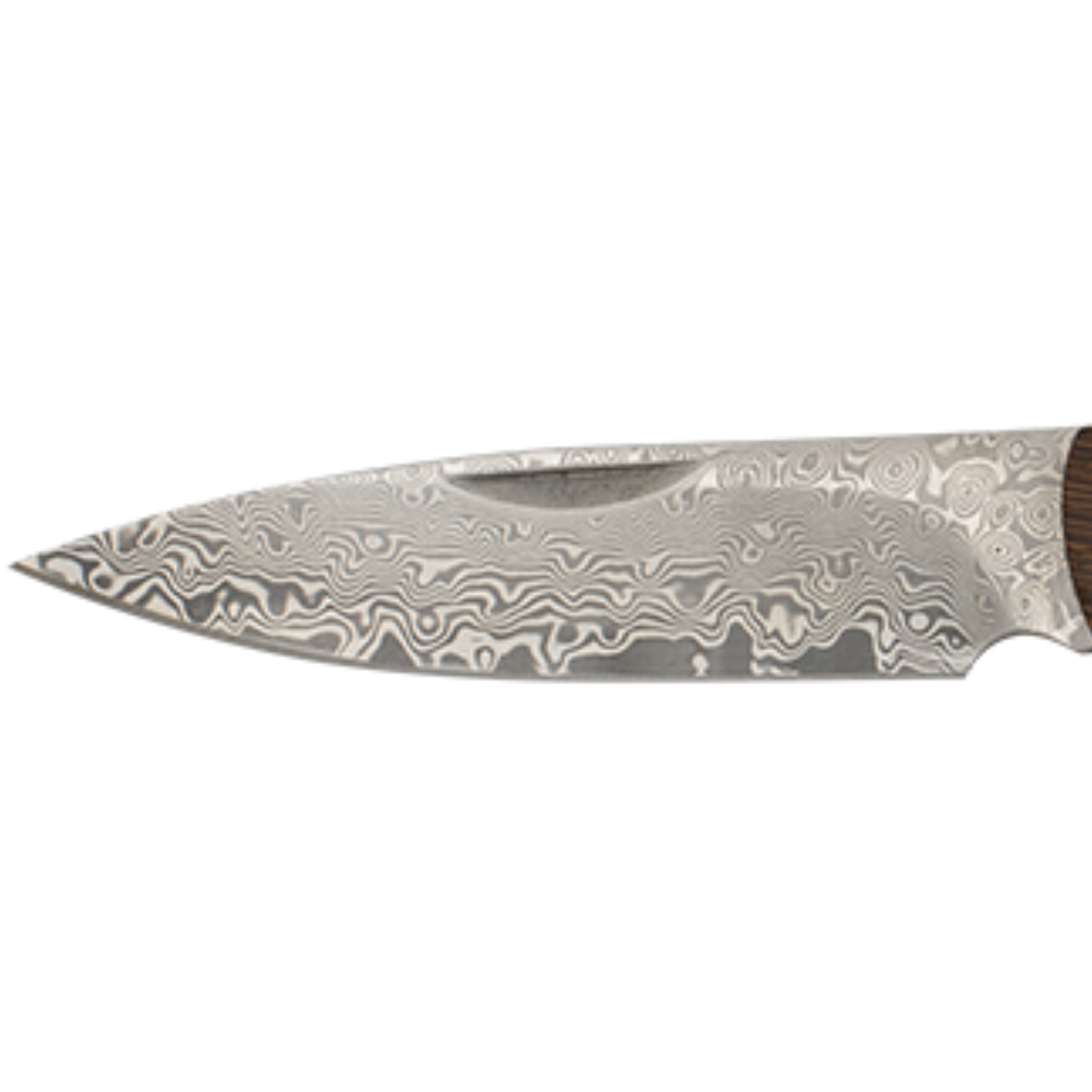 Navaja damasco wengué – hoja 8 cm