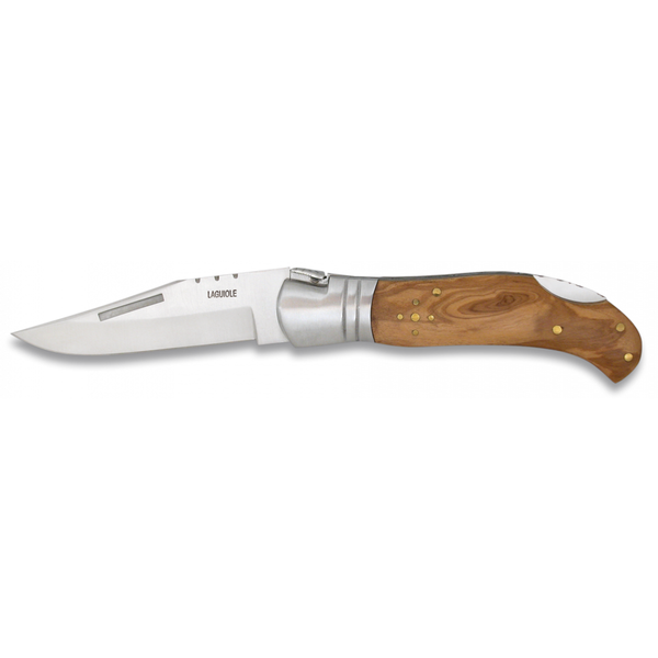 Navaja Laguiole olivo – hoja 10 cm – elegancia clásica