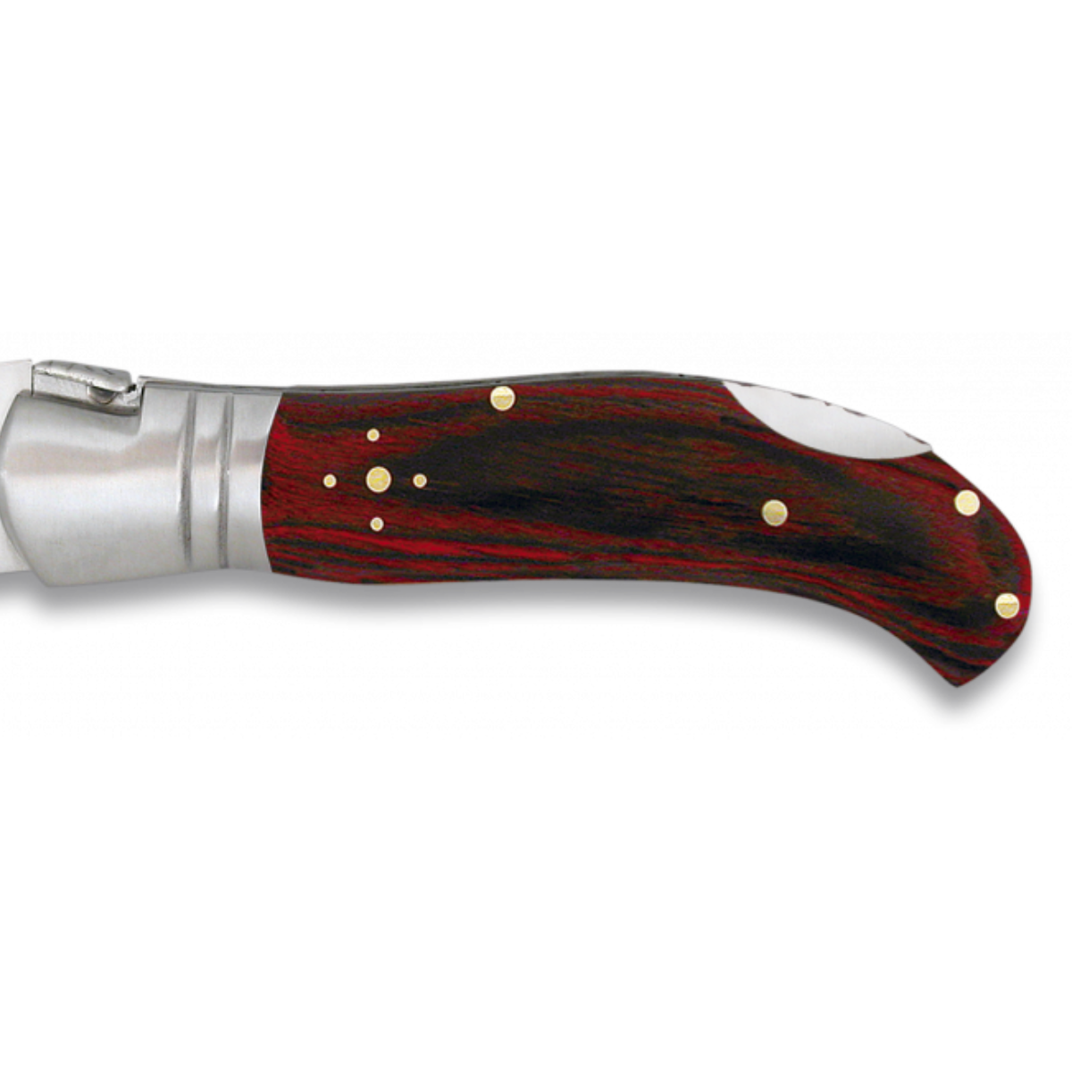 Navaja Laguiole stamina roja – hoja 10 cm – elegancia clásica