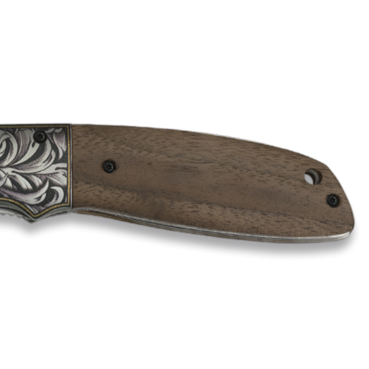 Navaja Decorada 9,6 cm – Mango Madera