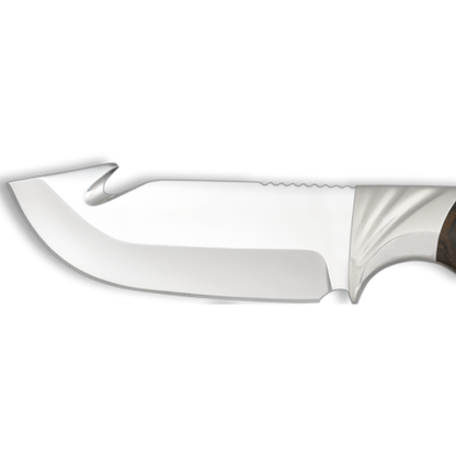 Cuchillo de Caza Stamina Decorada CNC – Hoja 10,5 cm – Profesional