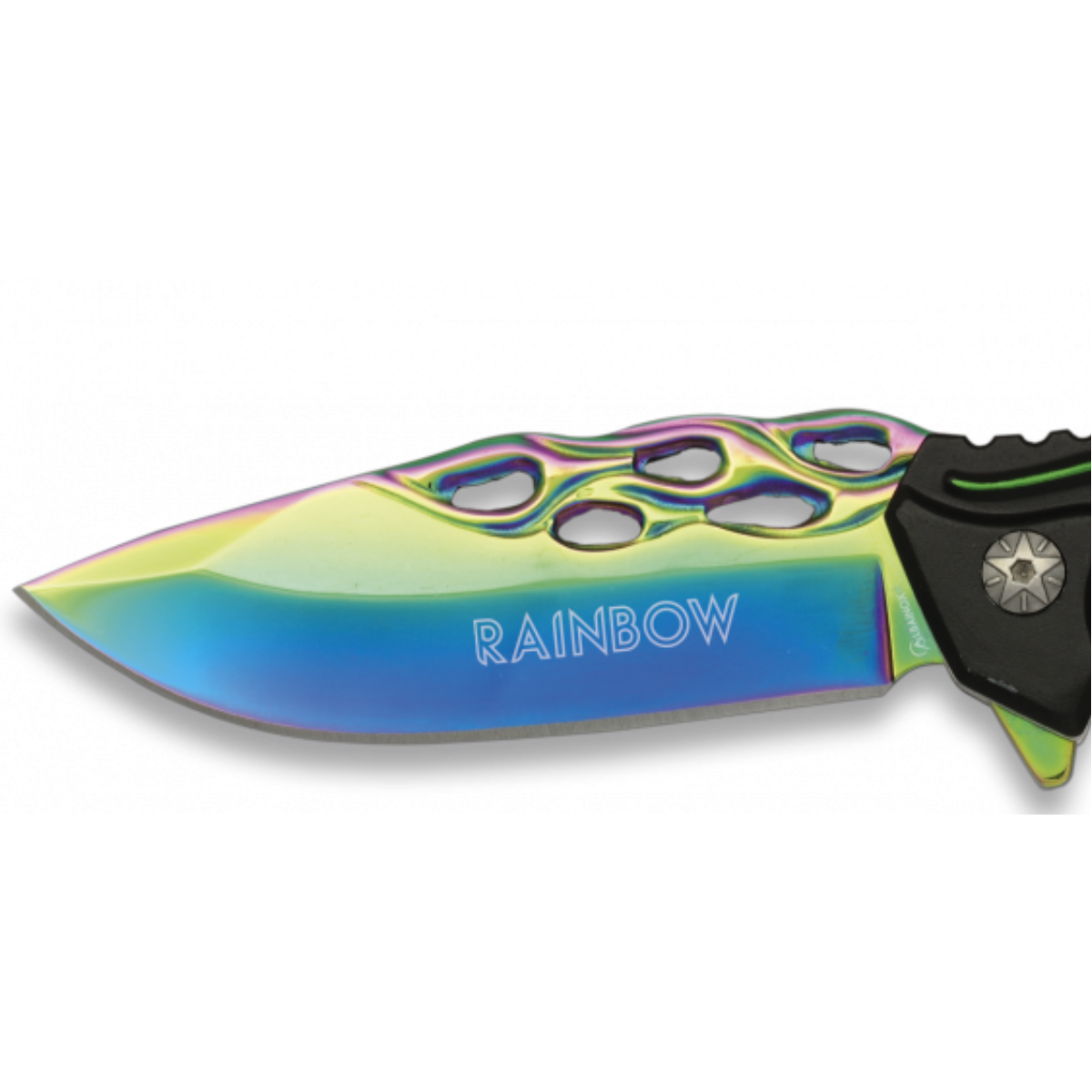Navaja Decorada 8,5 cm – Mango Aluminio