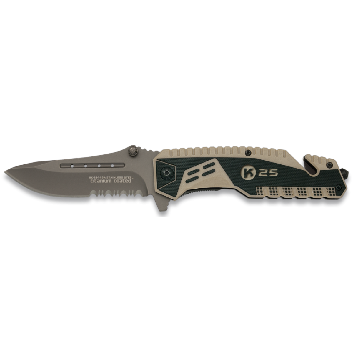 Navaja táctica K25 G10 – 8,7 cm