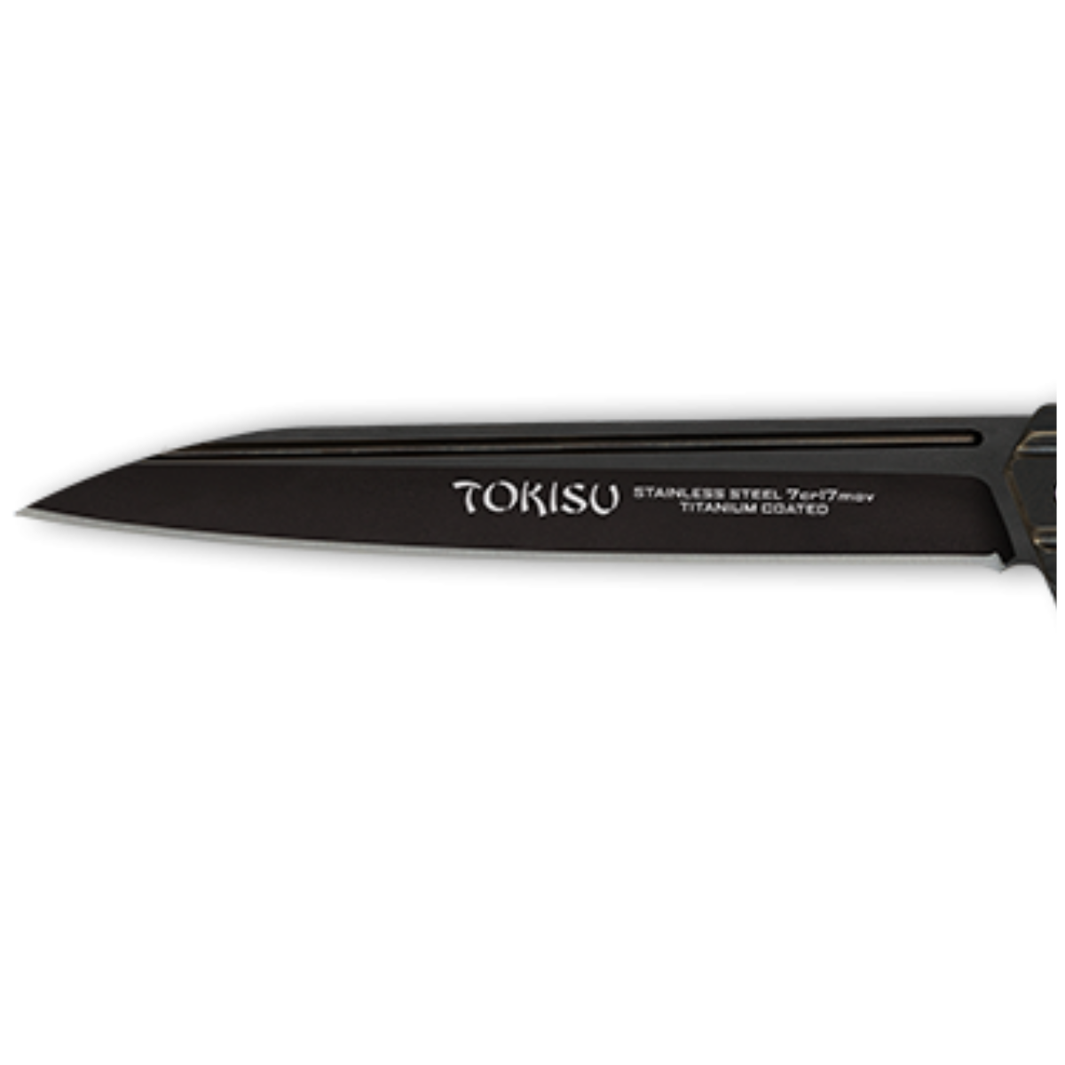 Navaja Tokisu titanio – 9 cm – fibra carbono