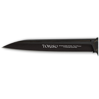 Navaja Tokisu titanio – 9 cm – fibra carbono