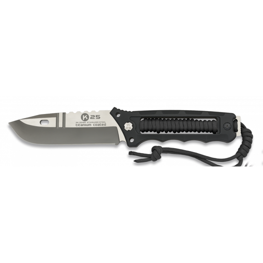 Cuchillo Táctico Aluminio Encordado – Hoja 11,5 cm – Profesional
