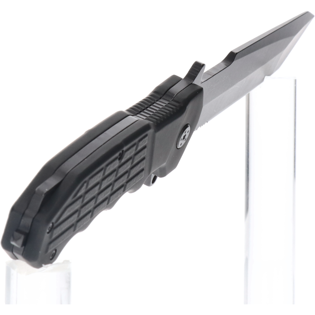 Cuchillo Táctico Tanto Aluminio Negro – Hoja 14 cm – Profesional