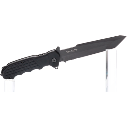 Cuchillo Táctico Tanto Aluminio Negro – Hoja 14 cm – Profesional